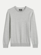 Marc O'Polo Strickpullover 1020-Silver Grey Melange bei Robert Ley