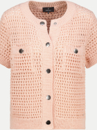 Monari Strickjacke aus Ajour 250-summer peach bei Robert Ley