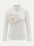 Farm Rio Pullover FLOWER off-white bei Robert Ley