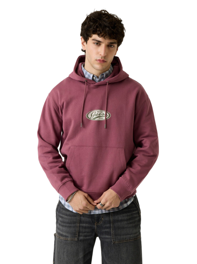 Guess Kapuzenpullover mit Logo-Print bei Robert Ley