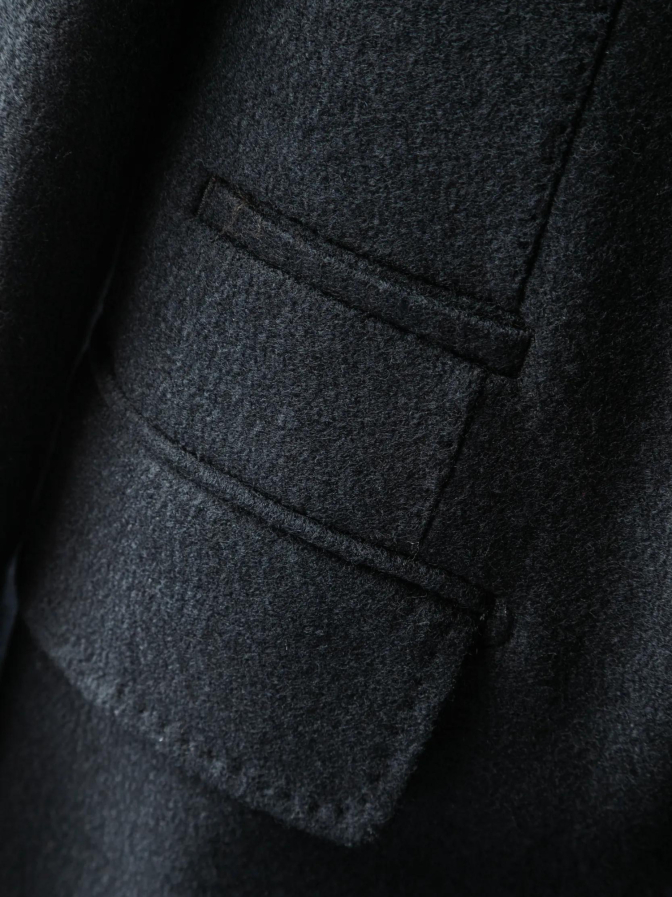 Windsor Men Doppelreihiger Wollmantel bei Robert Ley