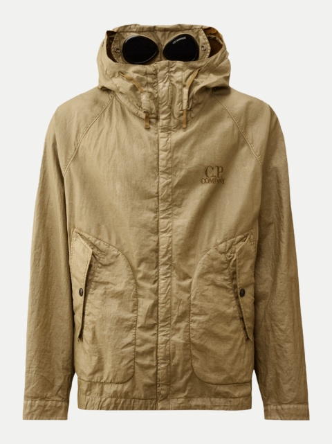 C.P. COMPANY Funktionsjacke aus Lino-Wachs bei Robert Ley