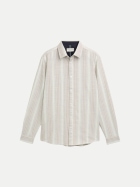 Tom Tailor Casual Gestreiftes Hemd 40522-off white multicolor stripe bei Robert Ley