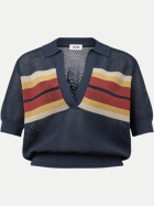 Drykorn Strick T-Shirt  DYLAI 3000-blau bei Robert Ley