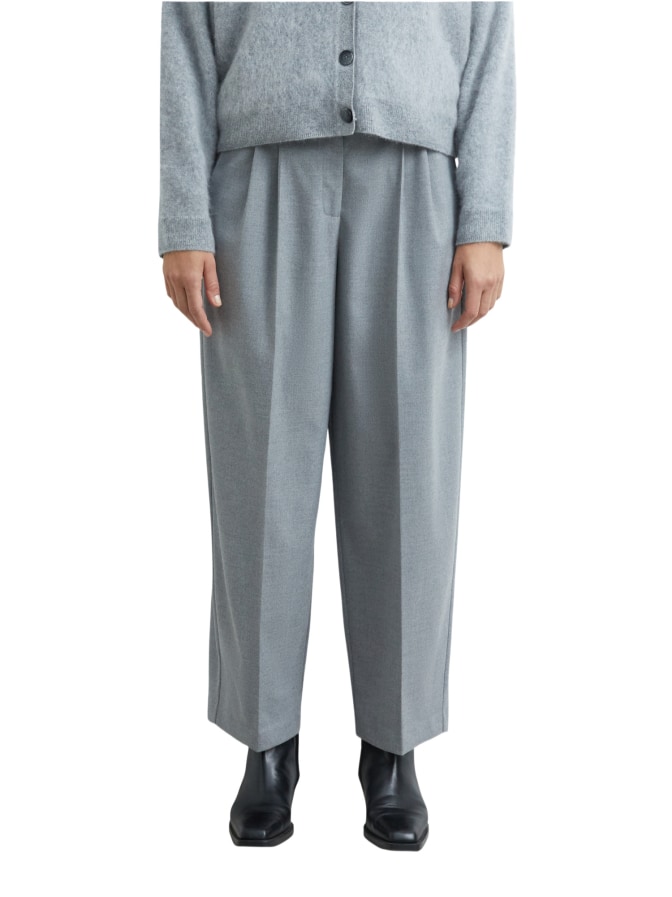 Comma Barrel-Leg Bundfaltenhose bei Robert Ley