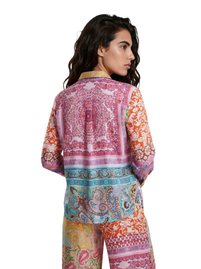 Milano Italy Hemdbluse mit Allover-Print bei Robert Ley