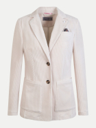 White Label Breitkord-2-Knopf-Blazer 120-beige bei Robert Ley