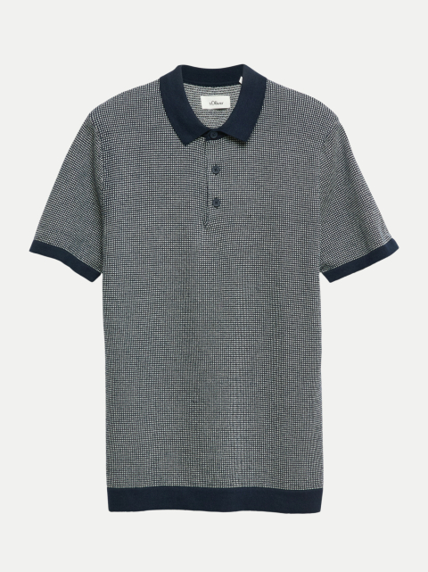 s.Oliver RED LABEL Gestreiftes Strickpolo bei Robert Ley