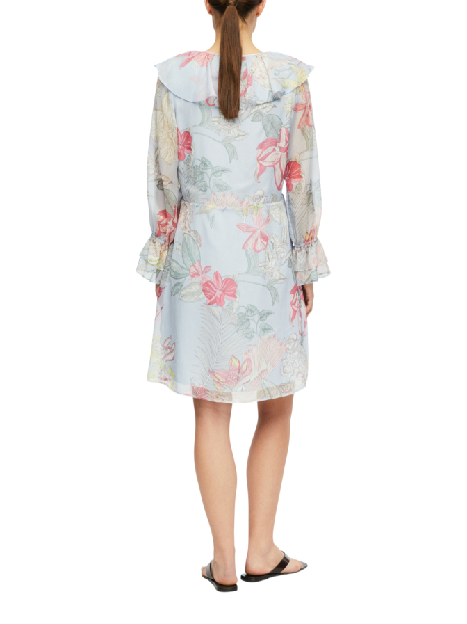 Comma Kurzkleid mit Blumenmuster bei Robert Ley
