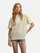 Pegador Oversized T-Shirt Bracy washed butter yellow white bei Robert Ley