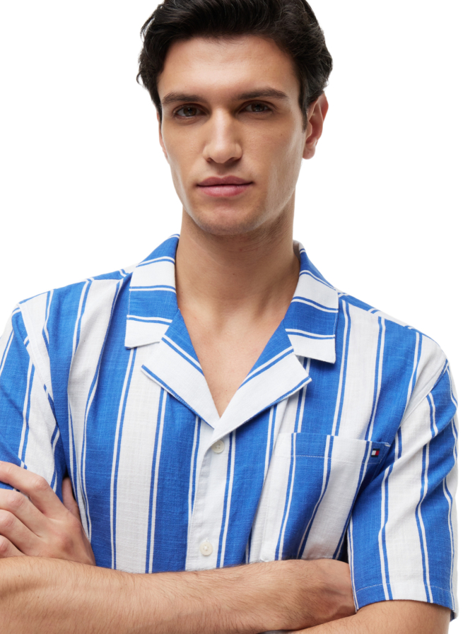 Tommy Hilfiger Hemd mit gestreiftem Muster bei Robert Ley