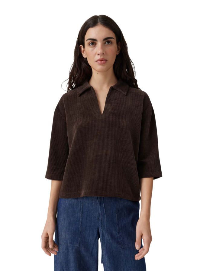 Opus Polo Sweat aus Cord Gicky bei Robert Ley