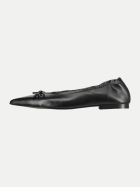 Pao Leder-Ballerina Nappa Moro Nappa nero bei Robert Ley