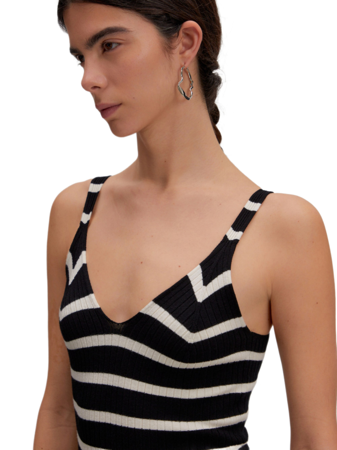 EDITED Gestreiftes Strickkleid bei Robert Ley