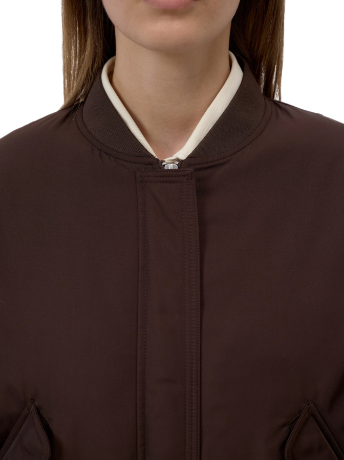 Closed Regular-Fit Bomberjacke bei Robert Ley