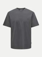 Only & Sons Oversize T-Shirt 209236-Grey Pinstripe bei Robert Ley
