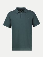 Lerros Polohemd in legerer Strickoptik 664 CEDAR GREEN bei Robert Ley