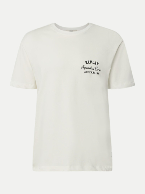 Replay T-Shirt mit Label-Print bei Robert Ley