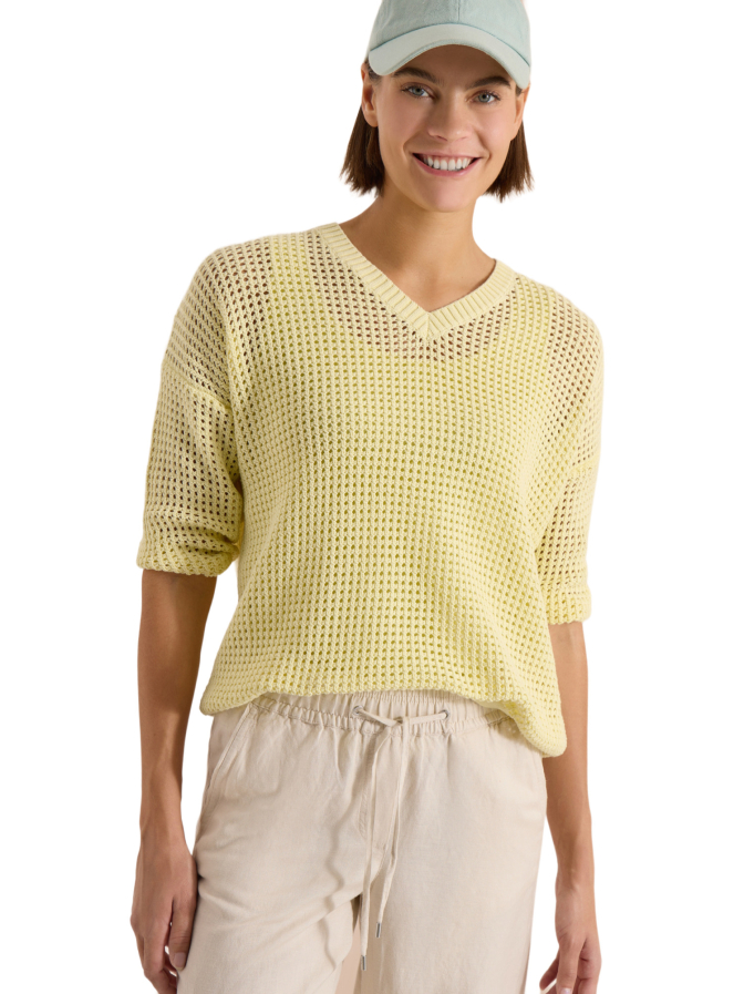 Cecil Pullover Crochet bei Robert Ley