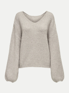 JDY Strickpullover JDYDINEA 197140-Chateau Gray bei Robert Ley
