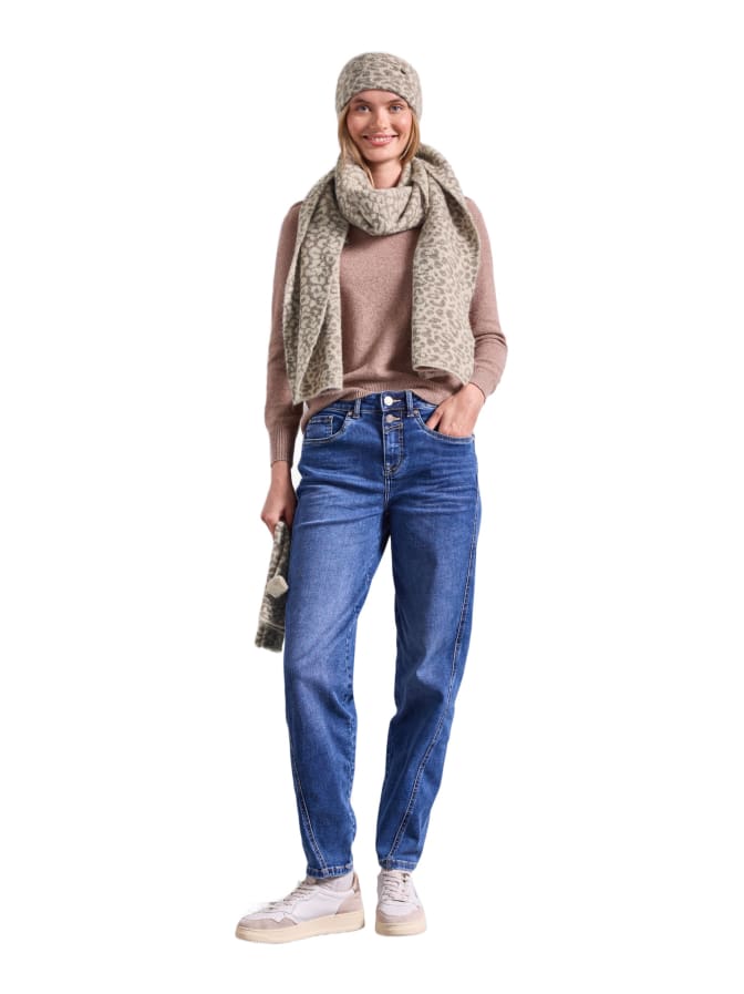Street One Jacquard-Set mit Leo-Muster bei Robert Ley
