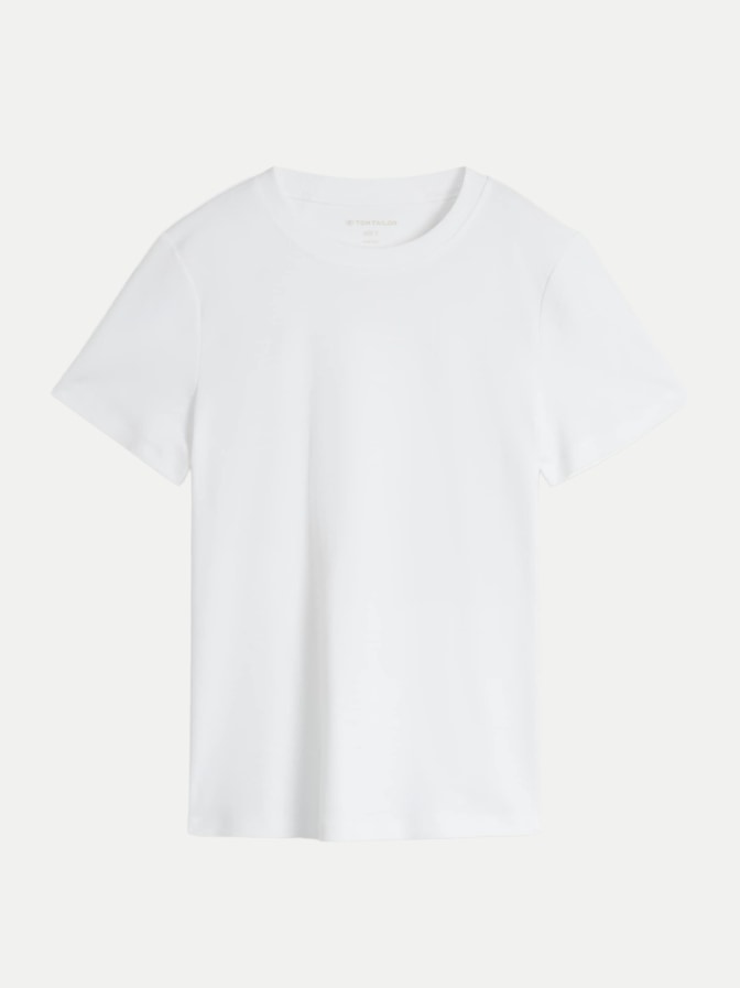 Tom Tailor Casual T-Shirt Basic bei Robert Ley