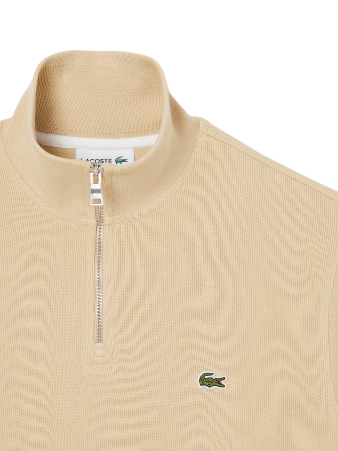 Lacoste Sweatshirt mit Troyer-Kragen bei Robert Ley