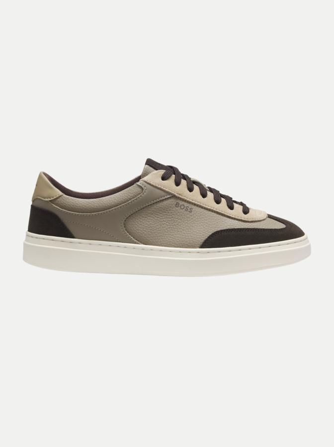 BOSS Black Sneaker Kieran mit Veloursleder bei Robert Ley
