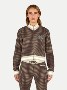 Pegador Jacke Ferrara 636-washed walnut brown white bei Robert Ley