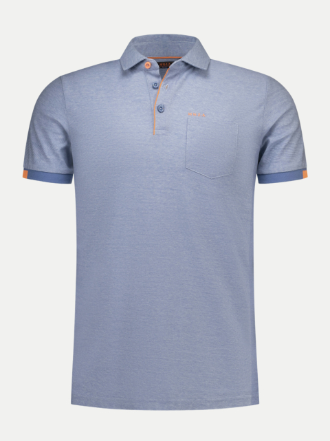 NZA New Zealand Auckland Poloshirt mit Brustlogo bei Robert Ley