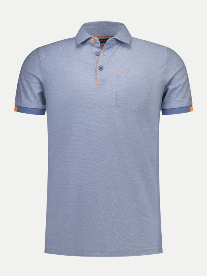 NZA New Zealand Auckland Poloshirt mit Brustlogo bei Robert Ley