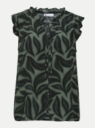 Street One Blusentop Gemustert 37742-deep bound green bei Robert Ley