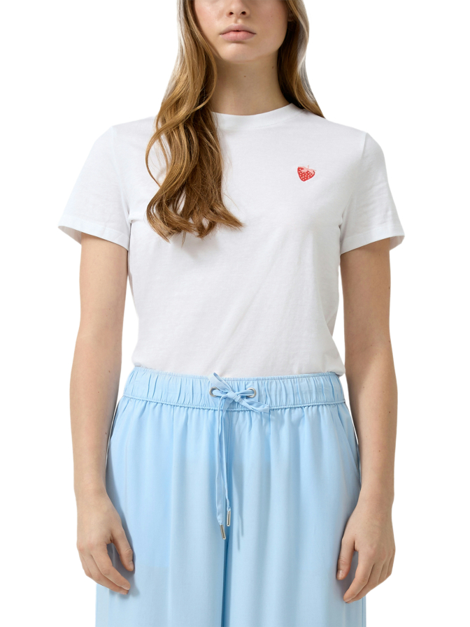 Q/S designed by T-Shirt mit Herz-Stickerei bei Robert Ley