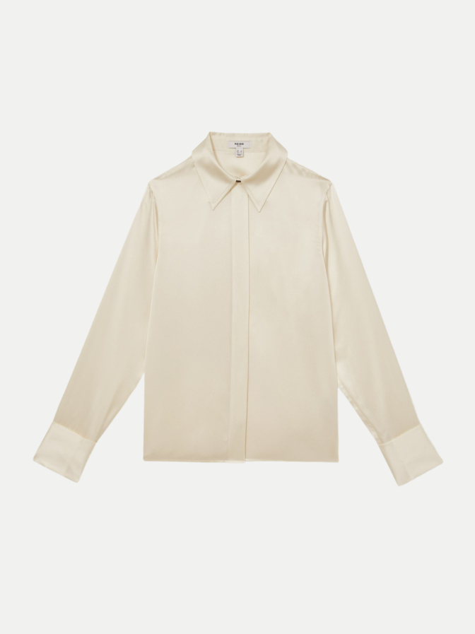 Reiss Seidenbluse Ameira bei Robert Ley
