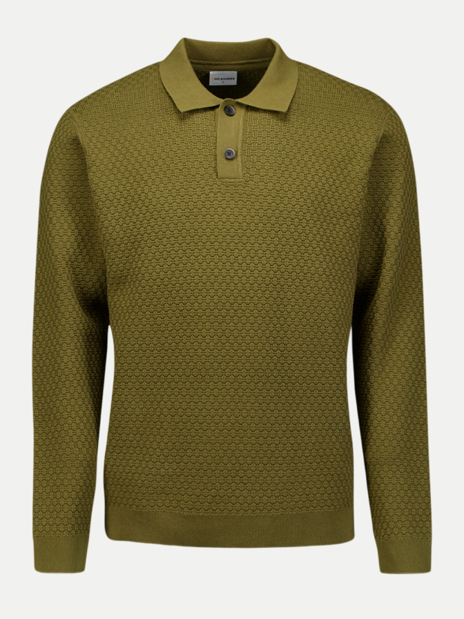 No Excess Polo-Pullover Melange bei Robert Ley