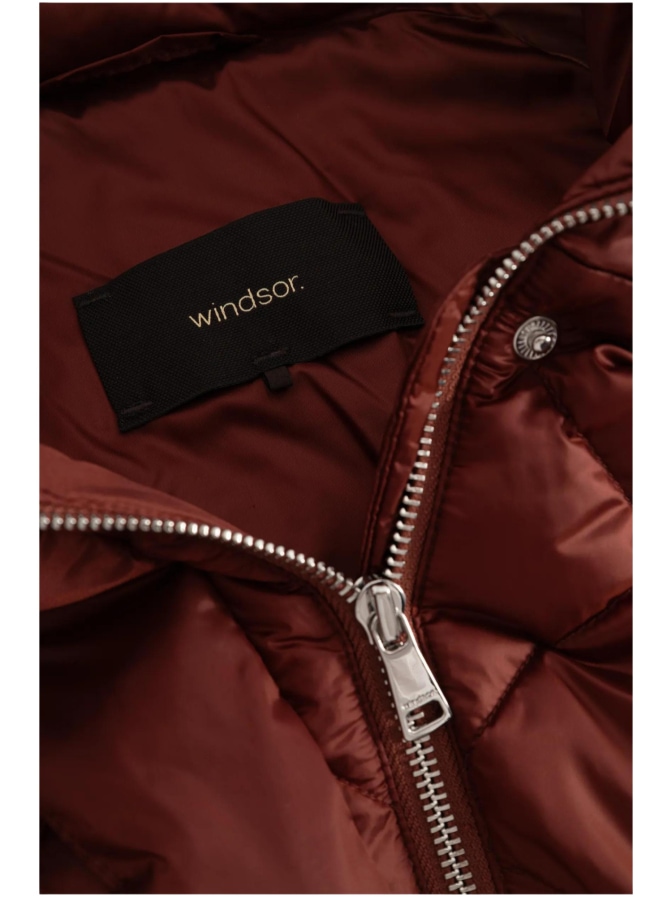 Windsor Women Nylon-Stepp-Jacke mit Stehkragen bei Robert Ley