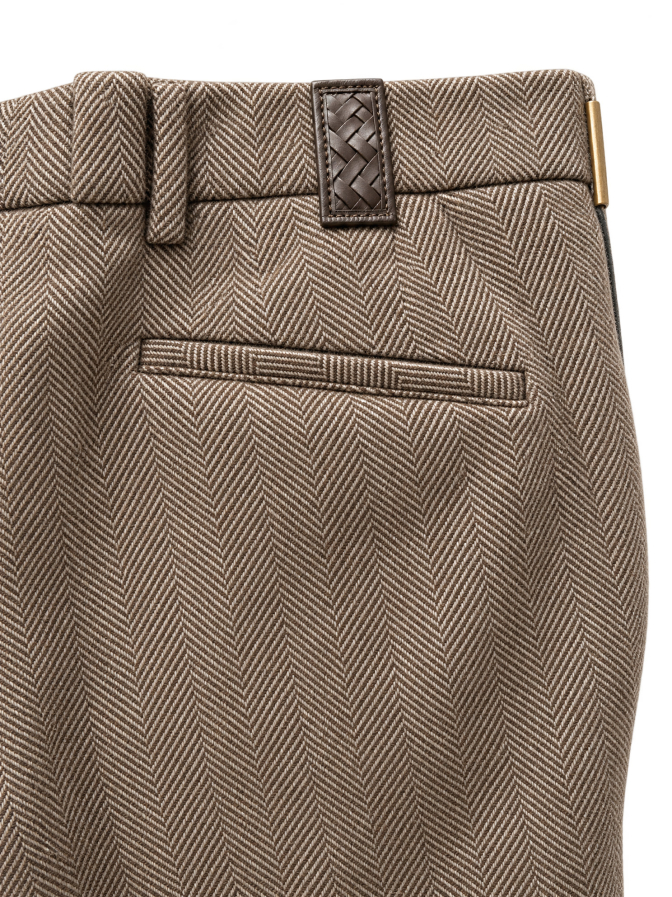 MMX Regular-Fit Chinohose in Wolloptik bei Robert Ley