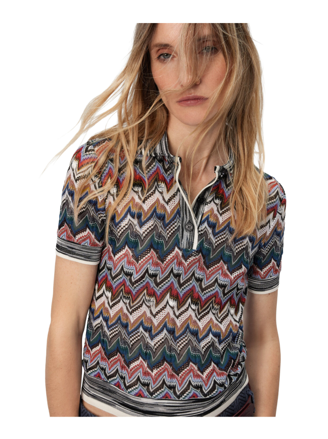 MISSONI Kurzarm-Polo bei Robert Ley
