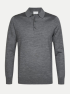 PROFUOMO Pullover mit Polokragen aus Merinowolle C3 bei Robert Ley