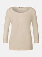 Street One Basic Shirt Pania 16667-cotton beige bei Robert Ley