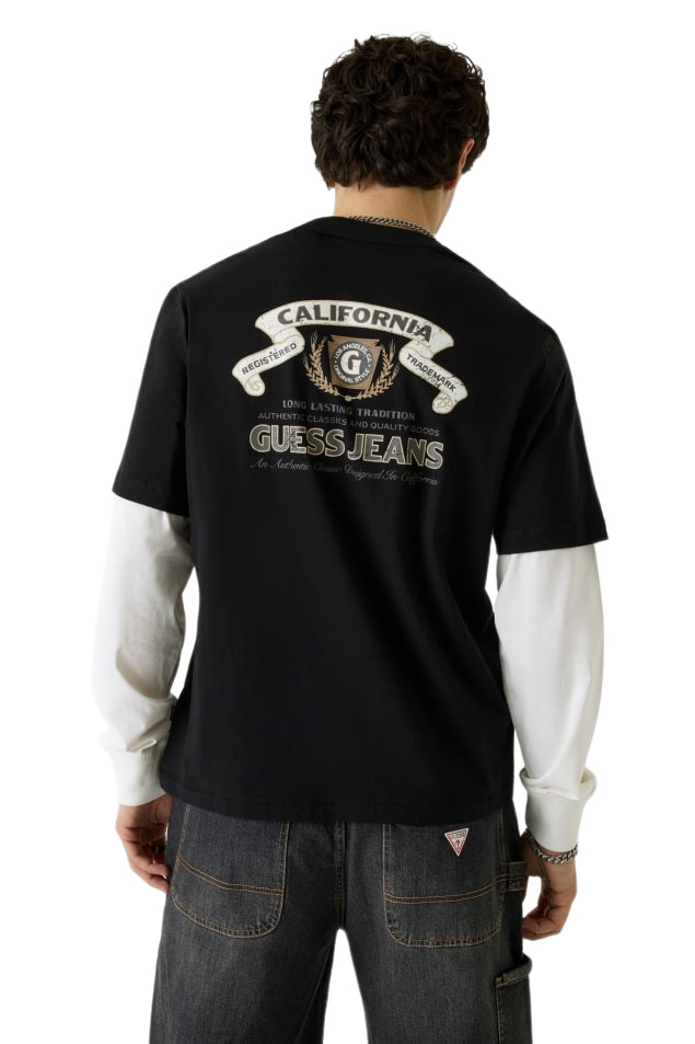 Guess T-Shirt mit Logo-Print bei Robert Ley