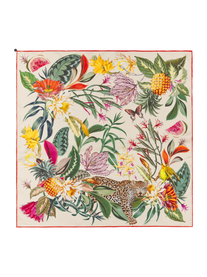 Codello Nicki-Tuch mit floralem Muster 53x53 cm bei Robert Ley