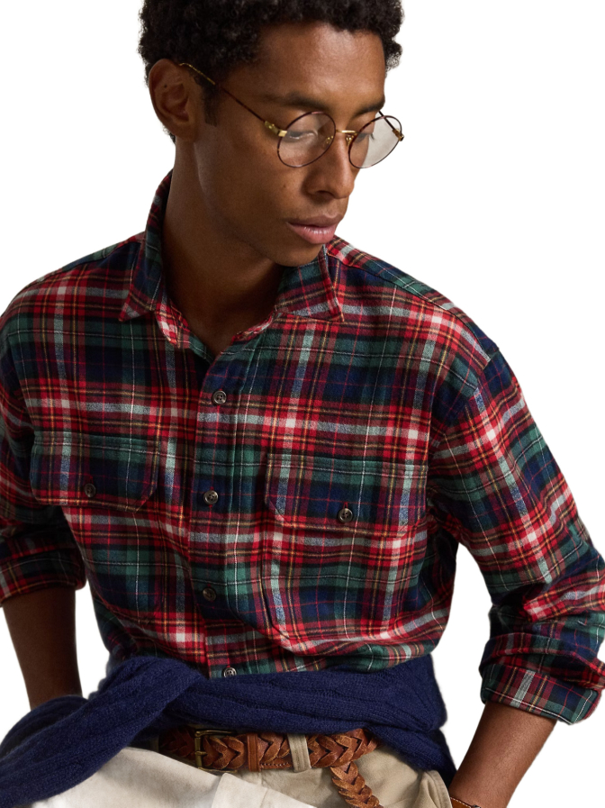Polo Ralph Lauren Flannel-Hemd Workshirt bei Robert Ley