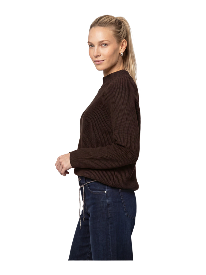 Monari Strickpullover mit Stehkragen bei Robert Ley