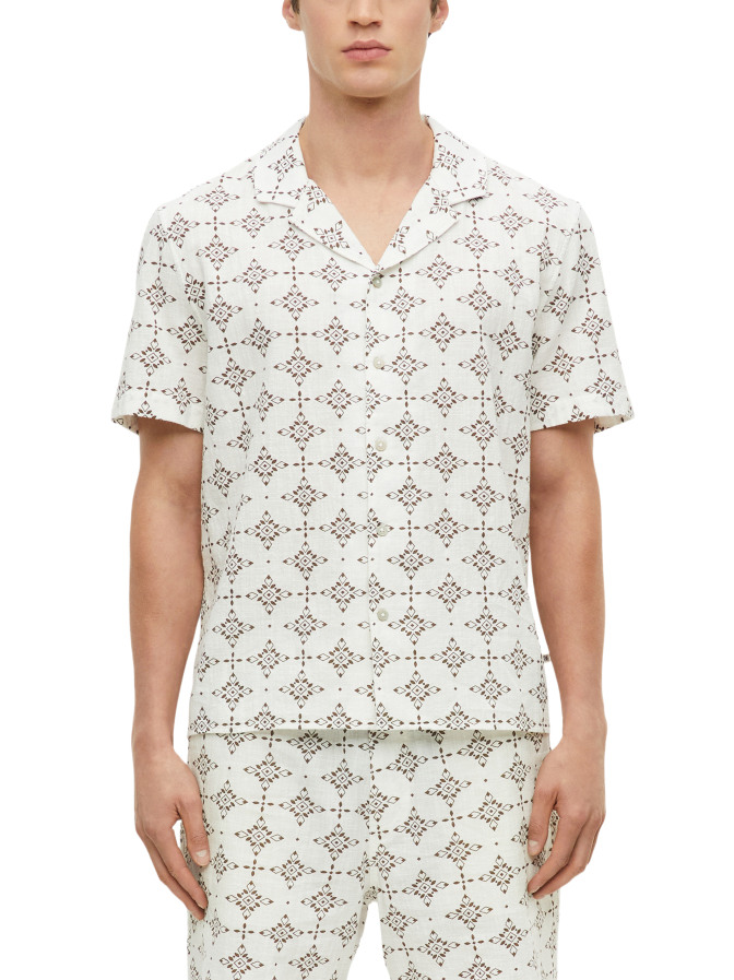 s.Oliver RED LABEL Resorthemd mit Allover-Print bei Robert Ley