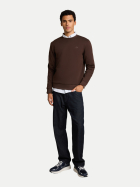 Tom Tailor Denim Basic Sweatshirt 40514-cool dark brown bei Robert Ley
