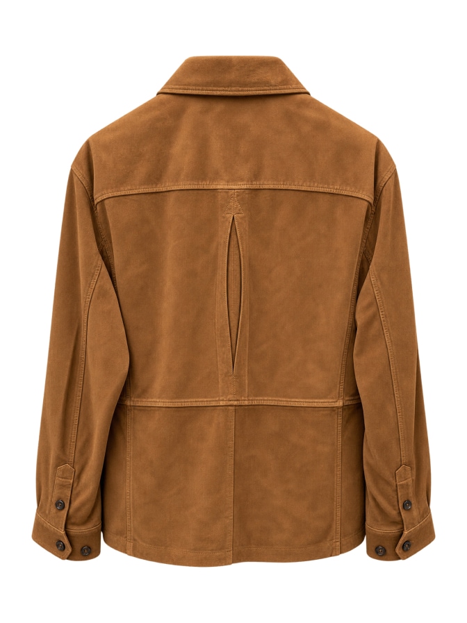 Polo Ralph Lauren Lederjacke aus Ziegen-Velours bei Robert Ley