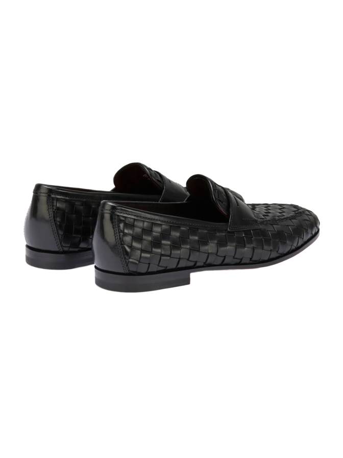 Santoni Loafer in Flecht-Optik bei Robert Ley