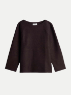 Opus Sweatshirt Gusera mit feiner Mélange Optik 20040-affogato bei Robert Ley