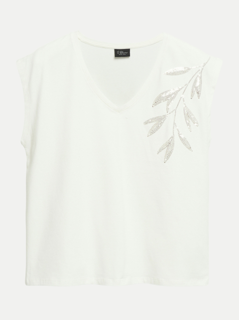 s.Oliver BLACK LABEL Regular-Fit T-Shirt bei Robert Ley